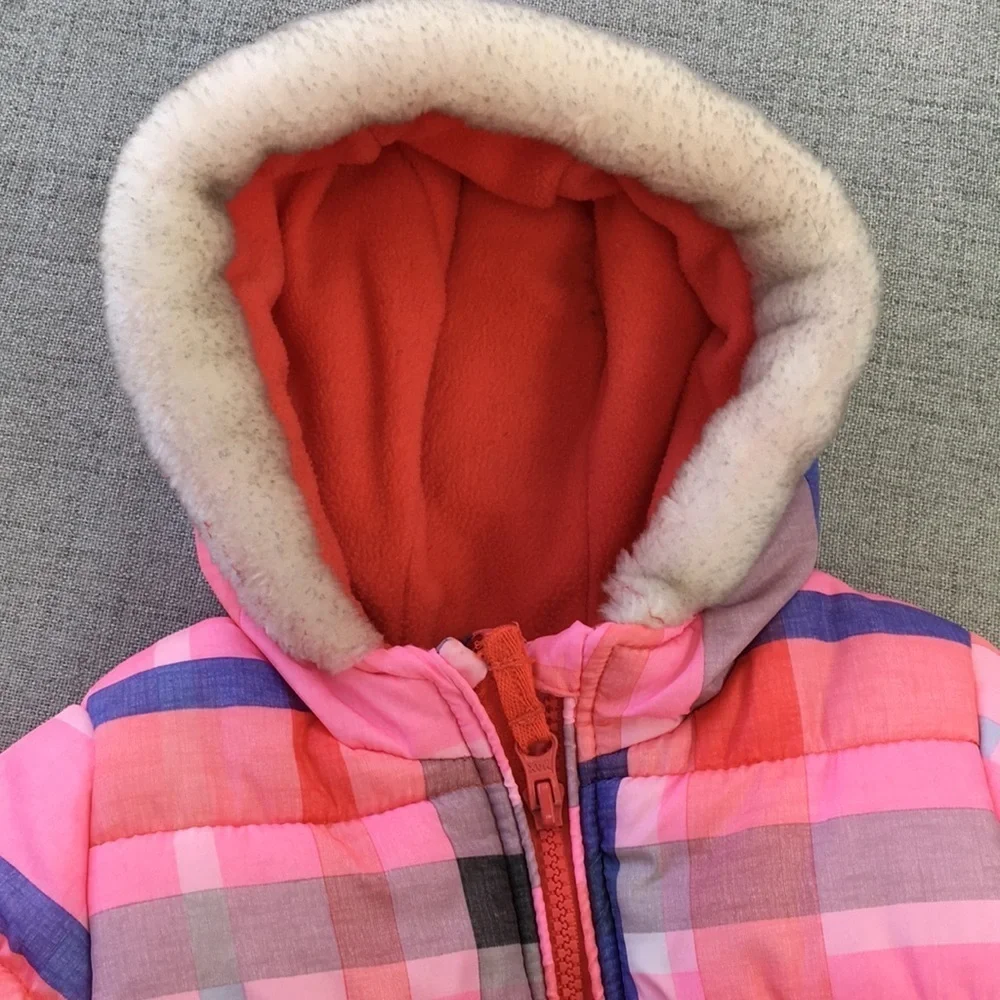 Oshkosh B'gosh The Genuine Article Girls Winter Coat Size 24 Mo GREAT Condition